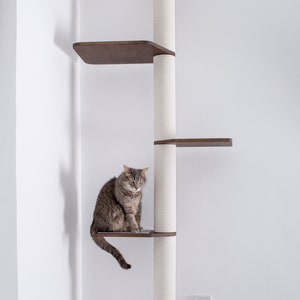 Ground to ceiling cat tree sales