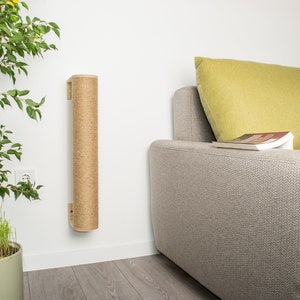 Tall cat scratcher, XL cat scratcher, cat scratching post, sisal cat scratcher, cat scratch tower, cat climber, modern cat furniture