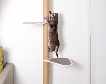 Cat tree for large cats Cat tree Cat gift Cat furniture Cat scratcher Cat tower Modern Cat furniture Minimalist cat furniture Cat condo tree