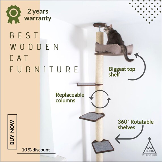 best floor to ceiling cat tree