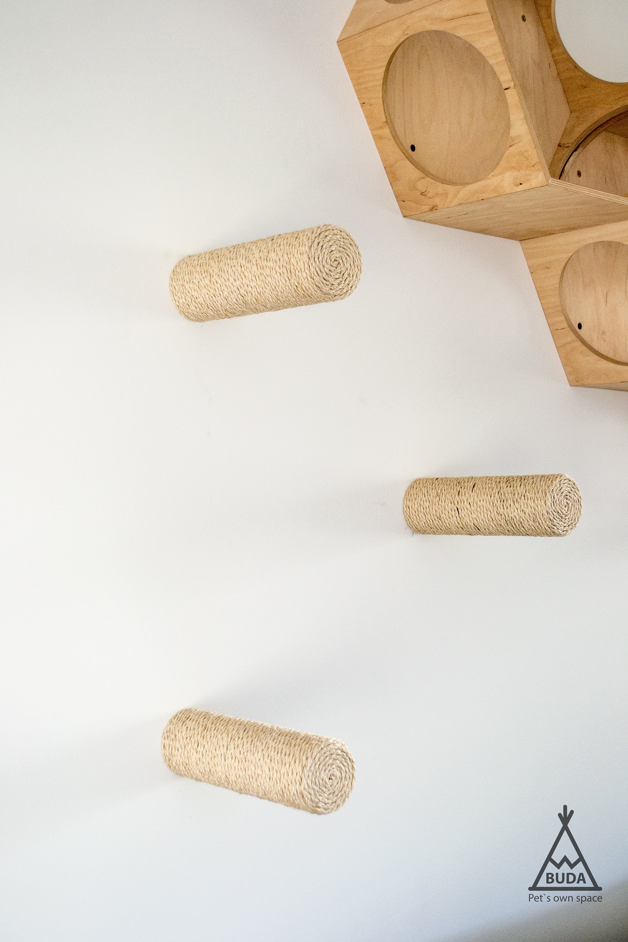 Cat Wall Stairs Cat Steps Sisal Cat Steps Cat Walker Cat Tree Etsy