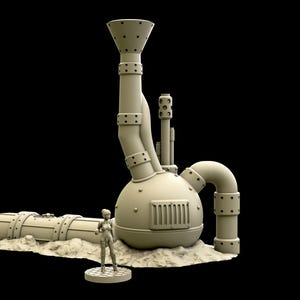 Sci-Fi Totenofen 28 mm