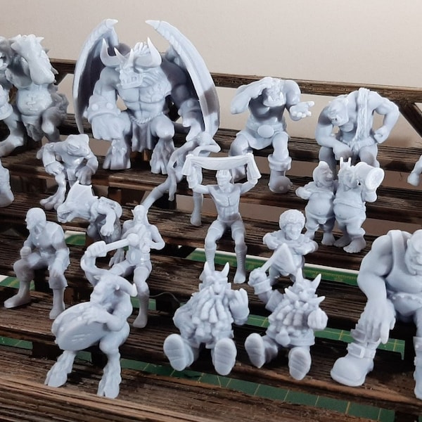 Fantasy Football Fans pack second batch 3D printed (Fanath)