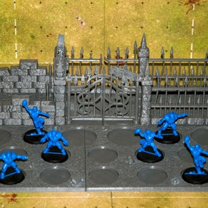 Fantasy Football Undead Dugout 3D printed (13 Bad Luck)