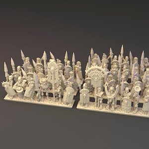 Skeleton Spearman unit 10mm scale
