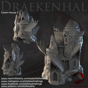 Grottenhuis Draekenhal 3 28 mm