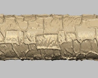 Broken stone wall Scenery roller