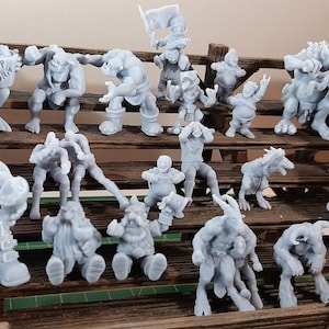 Fantasy Football Fans pack 3D printed (Fanath)