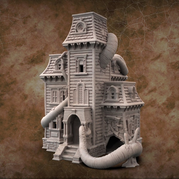 Haunted House Puzzle Etsy