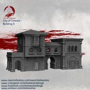 City of Corsairs Building 5 10mm