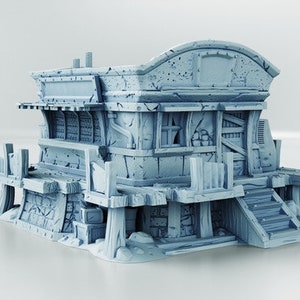 Ol&#39; Graham&#39;s Groceries Store Tabletop terrain wargaming 28mm Scale