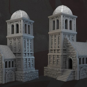 Arkenfel Ivory Citadel Building 1V4 10mm