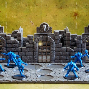 Fantasy Football Human Dugout 3D printed (13 Bad Luck)
