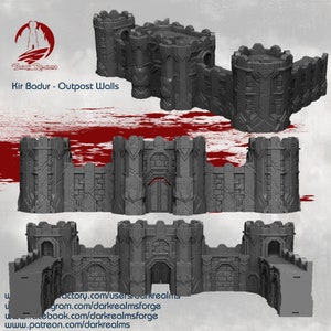 Kir Badur (Dwarf) Wall Gate 10mm