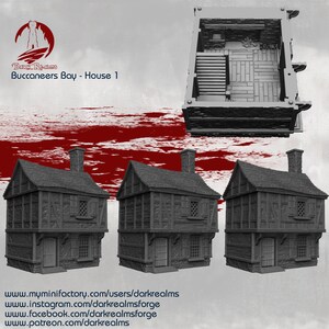 Buccaneers Bay House 1 28mm