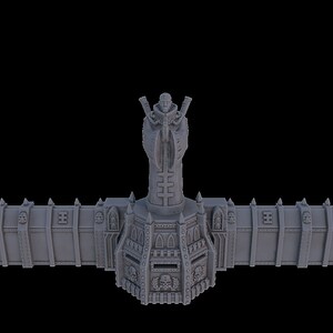 Warded Priest Walls and Bunker 6mm/10mm