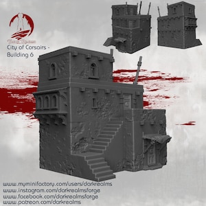 City of Corsairs Building 6 10mm