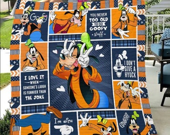 Goofy Movie Fleece/Sherpad/Mink Blanket Blanket Goofy Movie Fleece/Sherpad/Mink Blanket Blanket