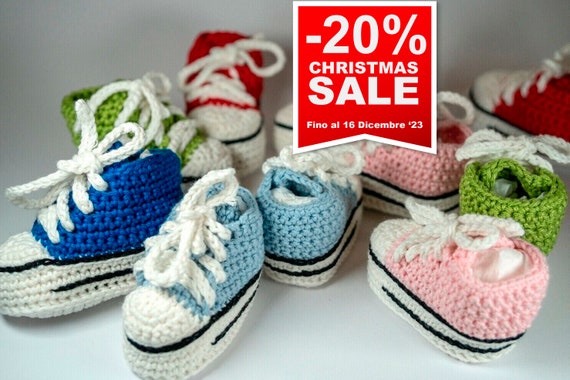 Crochet baby shoes sales for sale