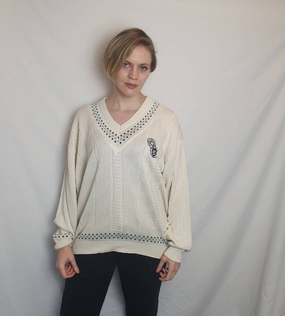 vintage cricket sweater