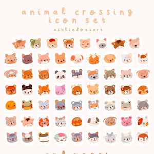 Rozszerzenie pakietu tapet i ikon Animal Crossing!