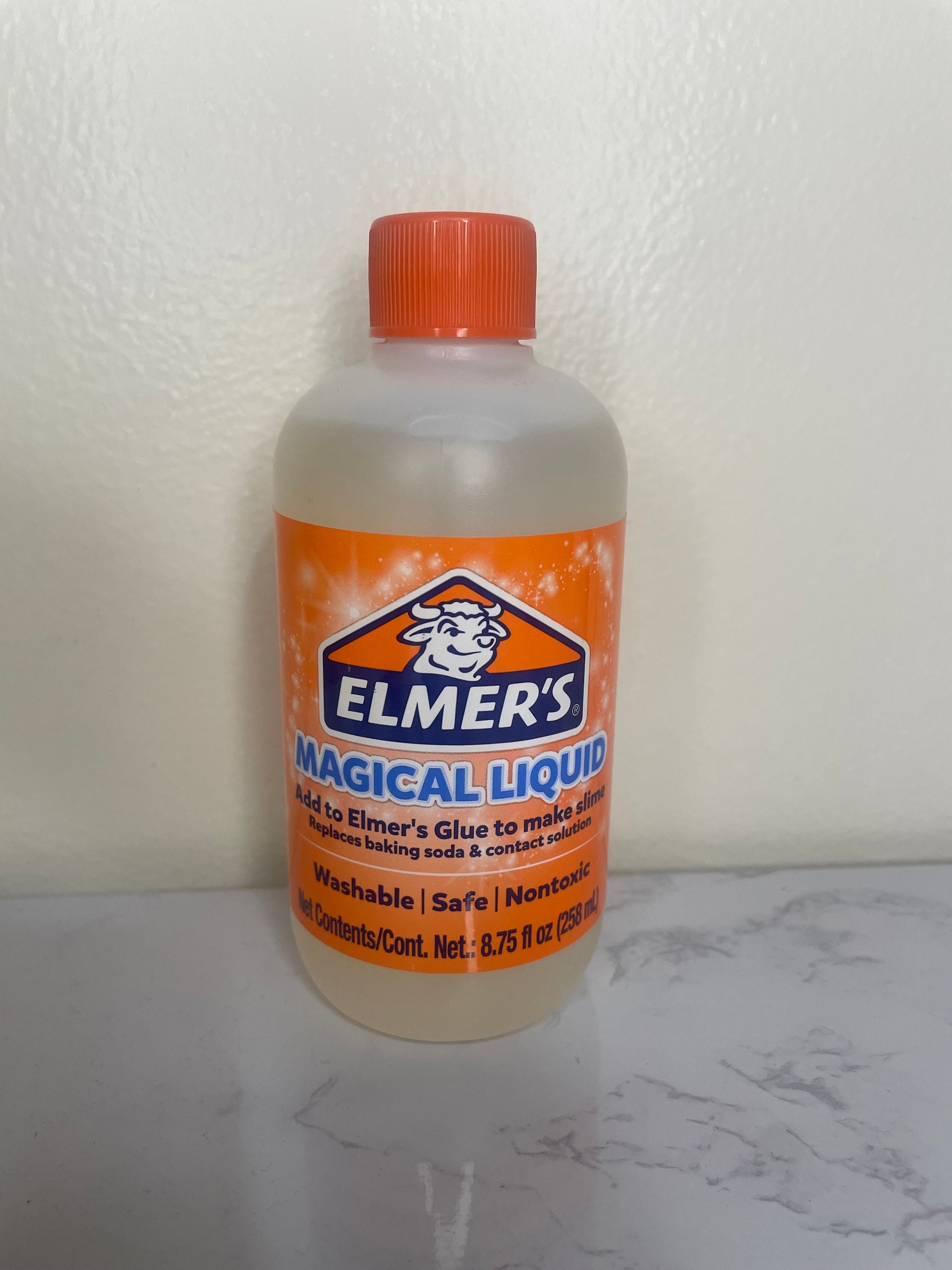 Elmers Glue Slime Magical Liquid Activator Solution, 8.75 fl. oz. Bottle -  Great for Making Slime, 2 Pack