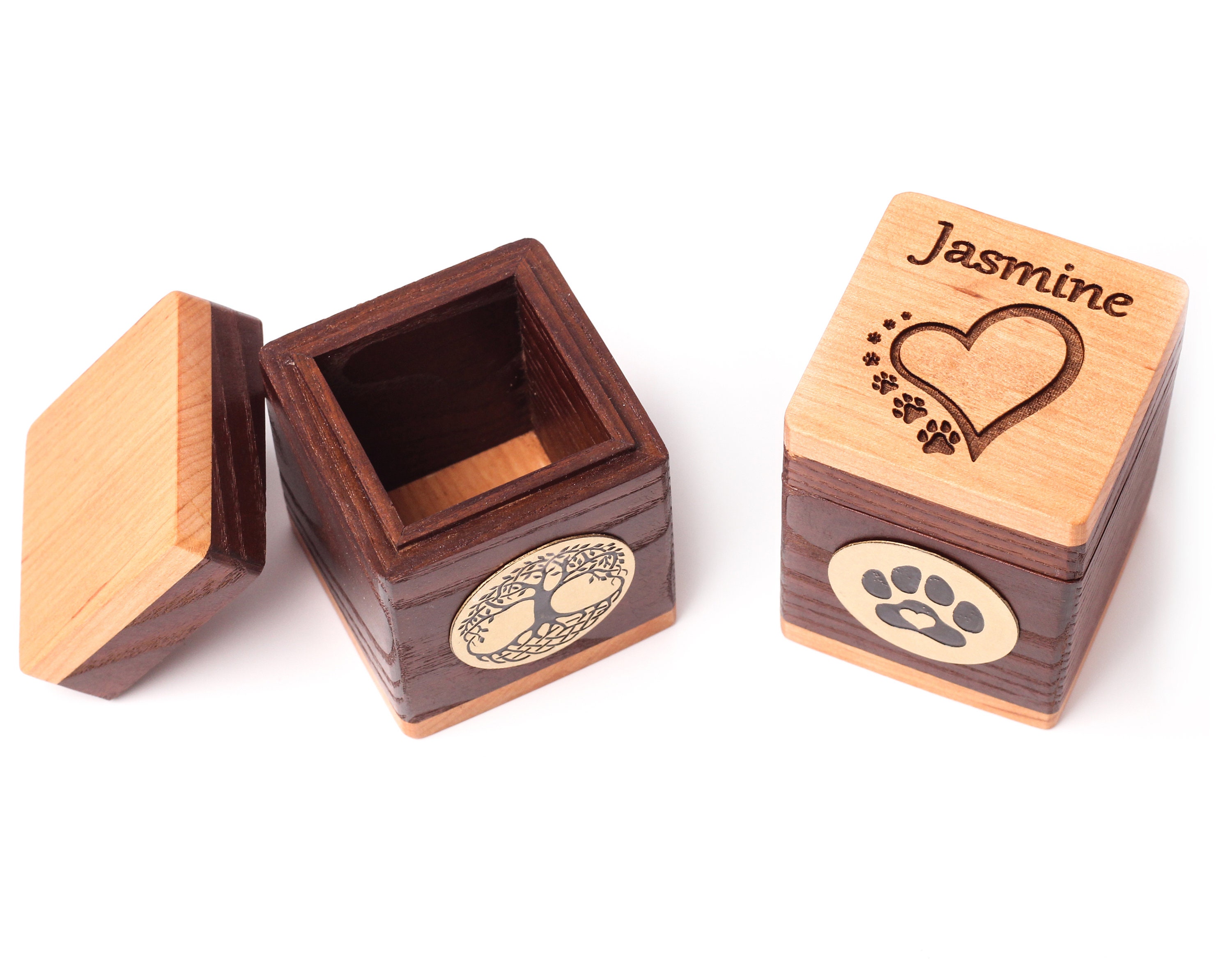 Engraved memory box Pet hair memorial Weimaraner gifts Etsy