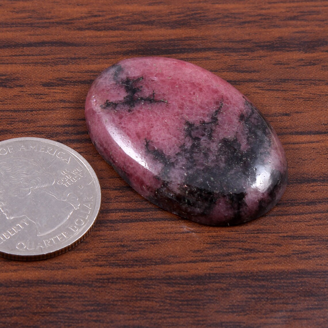 88.25 Cts. 100 Natural Rodonite Oval Shape Cabochon Loose Etsy