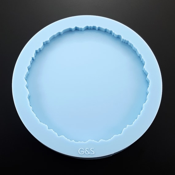 Round Miniature Plate Silicone Mold