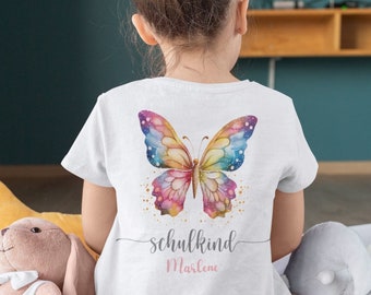 schulanfang mädchen shirt einschulung Mädchen erstklassig shirt geschenk einschulung personalisiert geschenk schuleinführung shirt schulkind