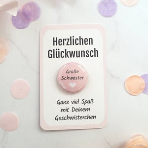 Big Sister Gift Big Sister Gift Big Sister 2025 Sibling Gift Birth Big Sister Button Baby Announcement