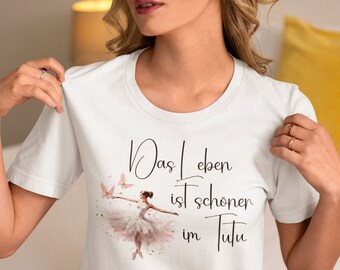 Ballett Geschen Erwachsene Ballerina Geschenk Frau Ballett Trikot Ballerina Shirt Geschenkidee Geburtstag Ballerina T Shirt Geschenk Tshirt