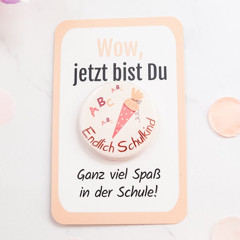 Endlich-Schulkind-Button