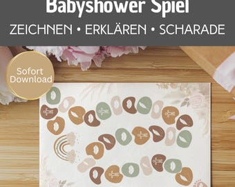 Baby shower games with tasks – drawing, explaining & charades | 200 game ideas