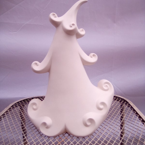 Bisque cerámico Jolly Tree listo para pintar