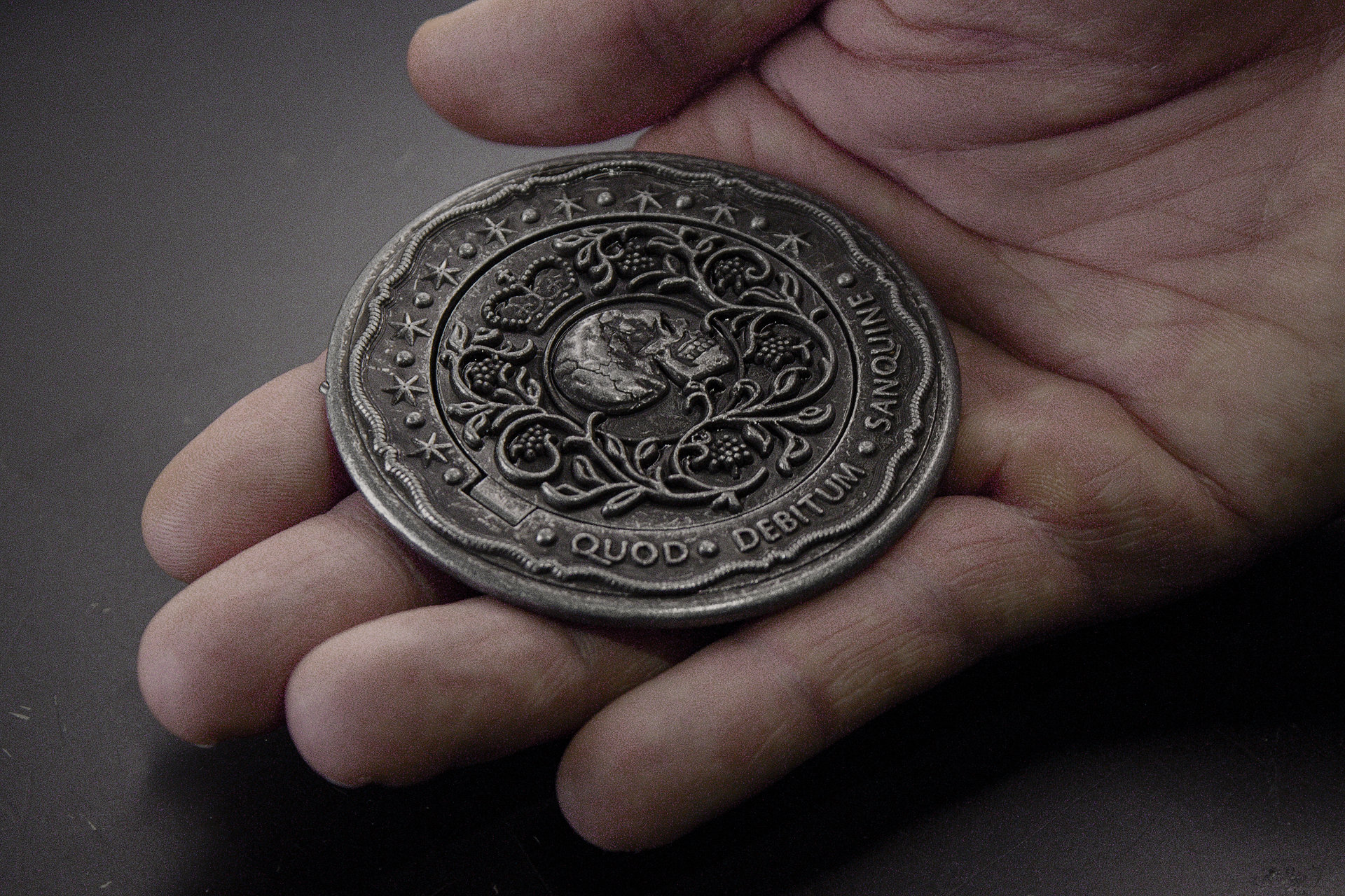 John Wick coin. Hotel coin. Debitum. Blood oath Etsy