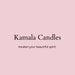 Kamala Candles