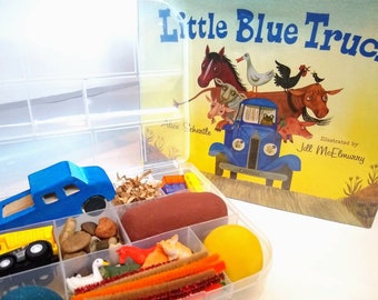 little blue truck soft toy