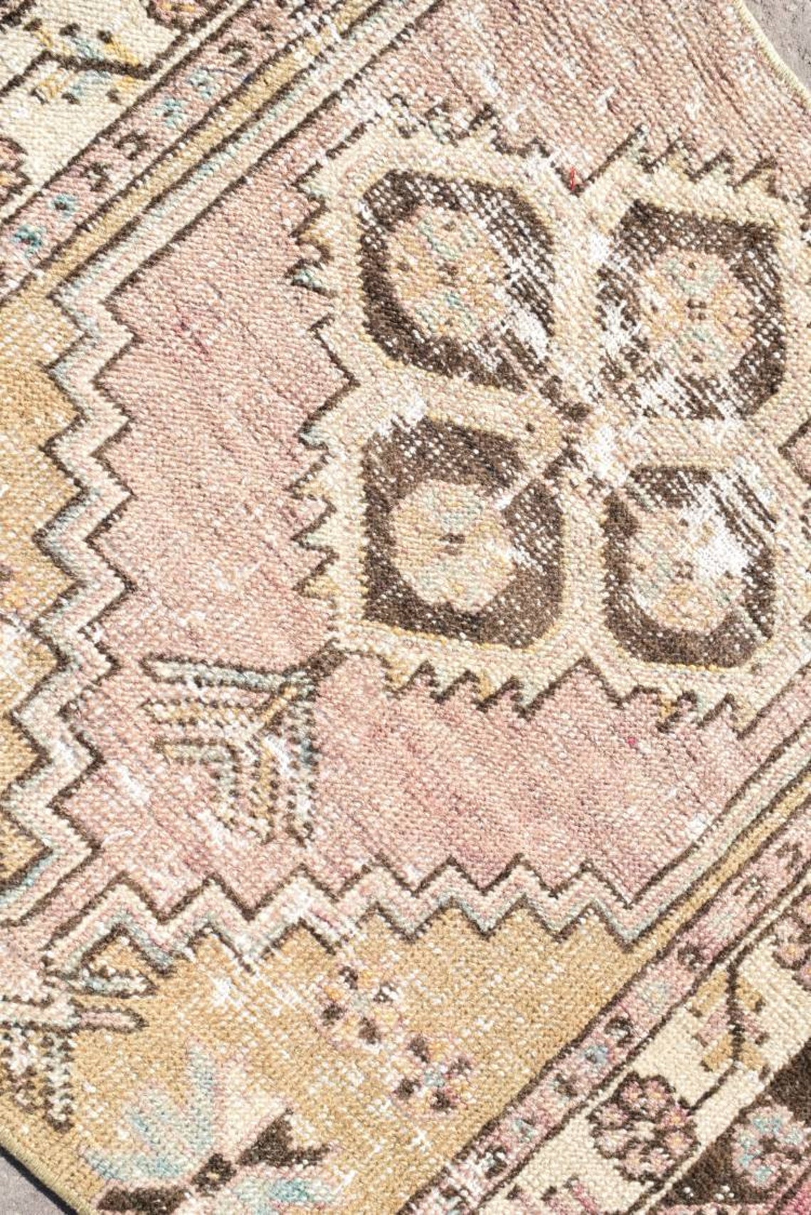 2x2 Square Small Rug2x2 Turkish RugVintage RugHandmade | Etsy