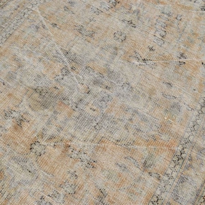 5x7 PASTEL AREA RUG,5x7 Vintage Rug,5x7 Oushak Rug,5x7 Handmade Wool Rug,5x7 Rug,5x7 Turkish Rug,Antique Rug,Distressed Rug,5&#39;1x7&#39;8 ft,750-K