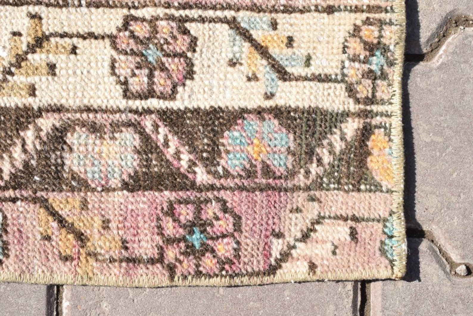 2x2 Square Small Rug2x2 Turkish RugVintage RugHandmade | Etsy