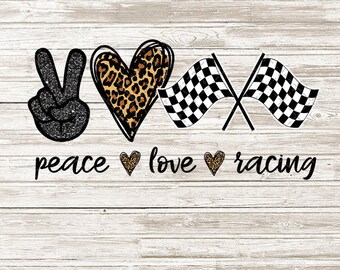Download Peace Love Racing Shirt Gift For Himher Race Day Drag Racing Racing Fan Gift Checkered Flags Buffalo Plaid Heart Dirt Track Racing Drawing Illustration Digital Deshpandefoundationindia Org