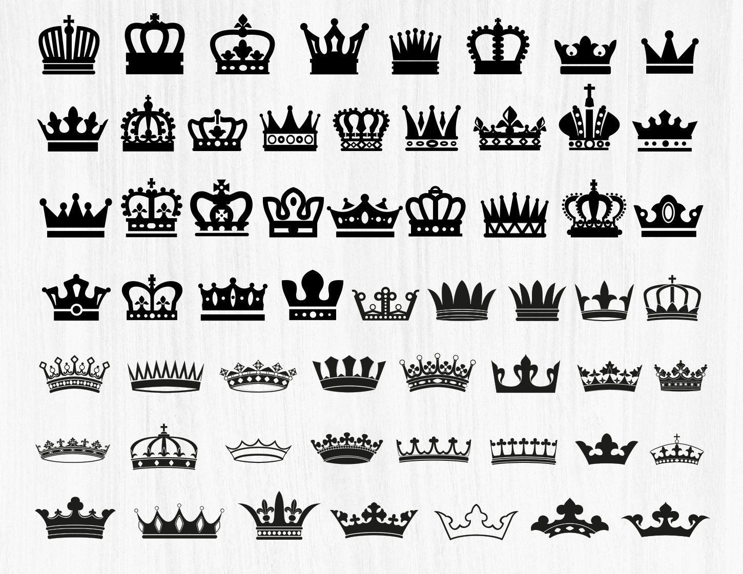 MINI KING & QUEEN CROWN TEMPORARY TATTOO, ROYAL, KING CHARLES III  CORONATION