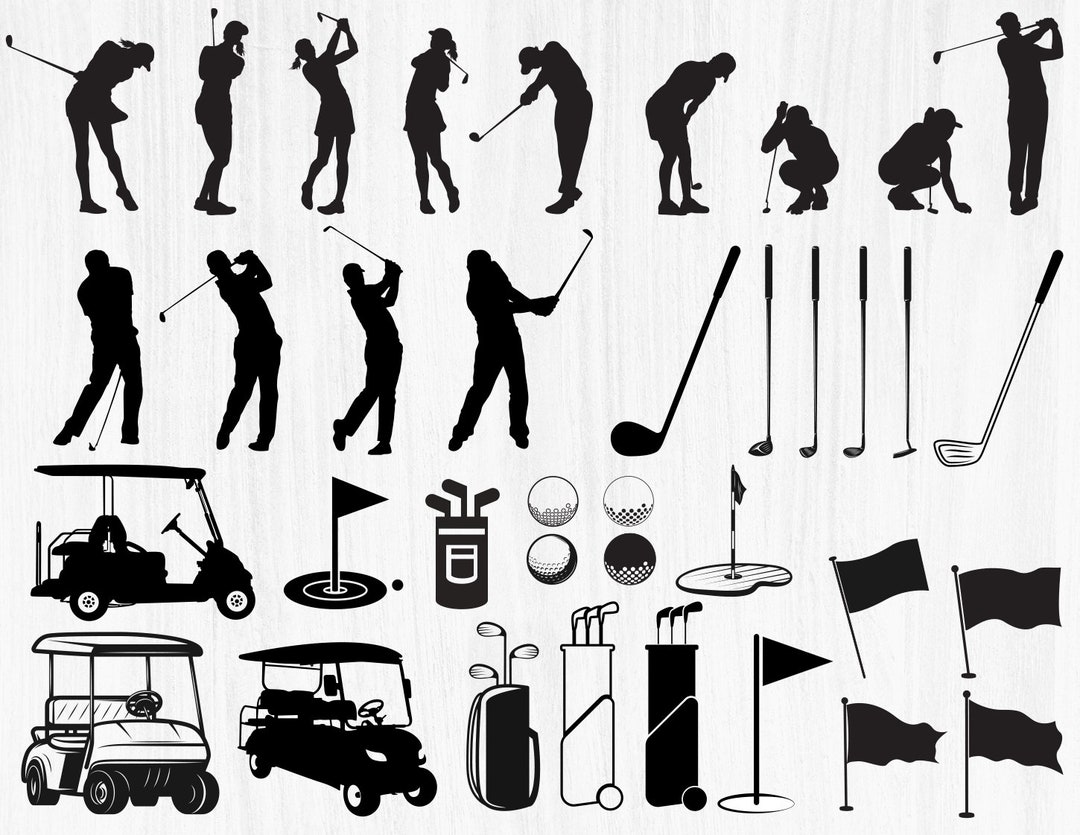 GOLF SVG Bundle, GOLF Clipart, Golf Svg Cut Files for Cricut, Golf Dad