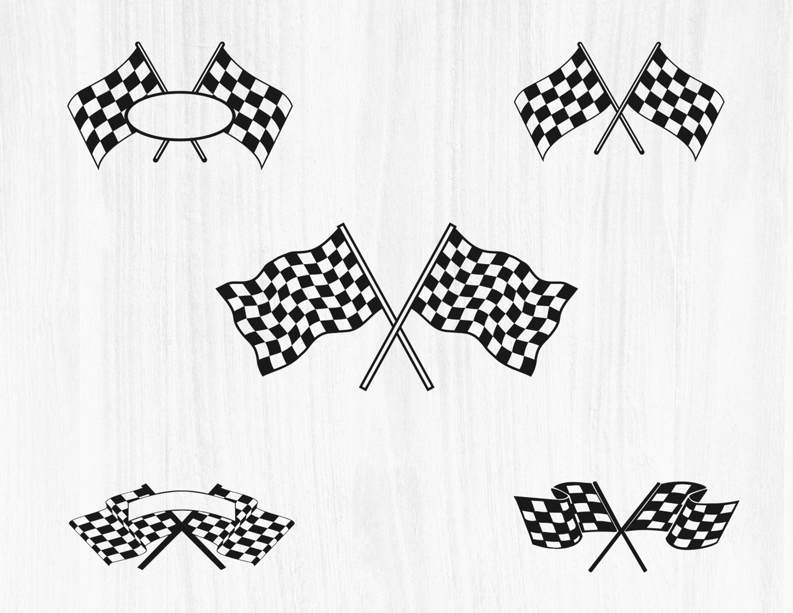 RACING FLAG SVG Bundle Racing Flags Svg Racing Flags Etsy