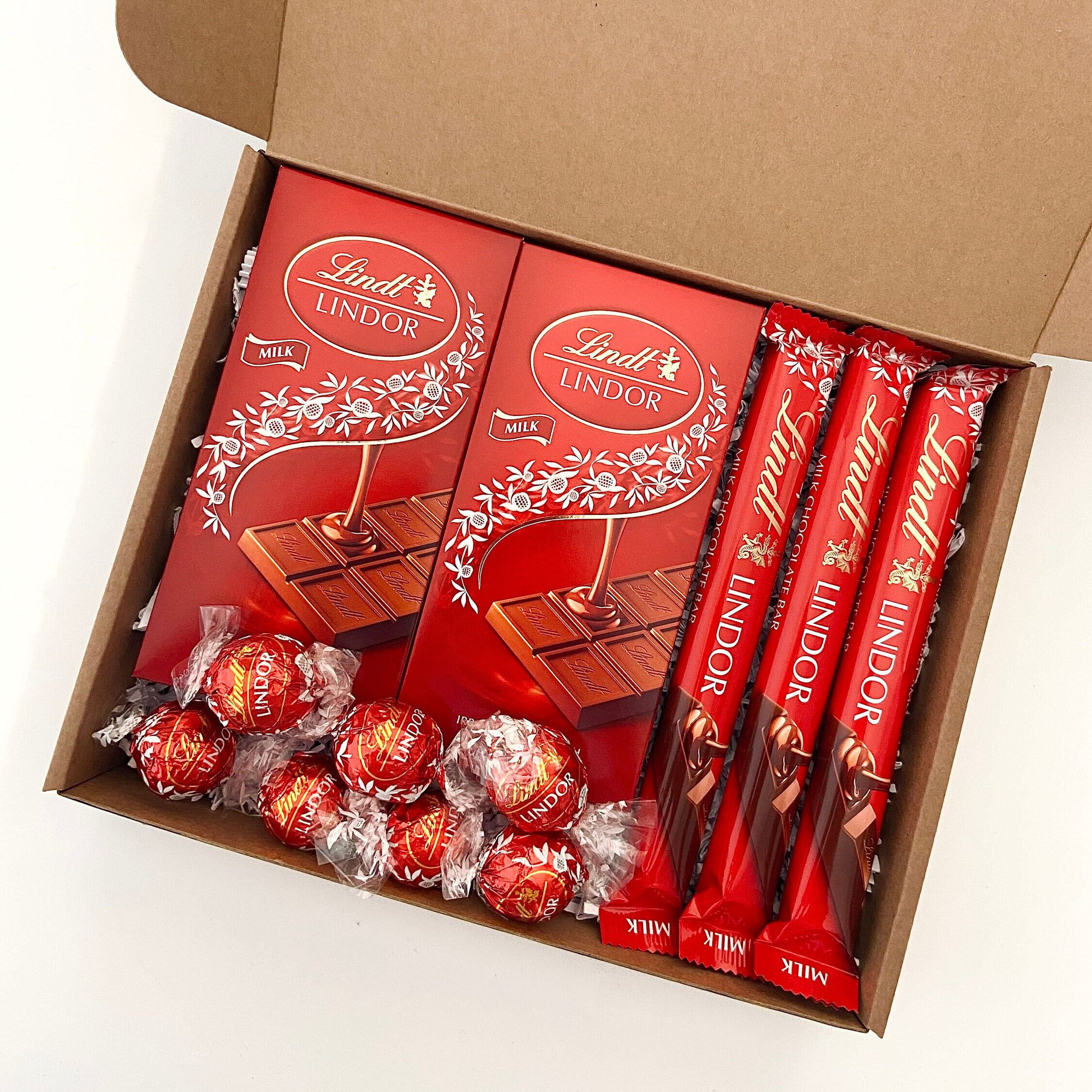 Lindt Lindor Chocolate Mini Treat Gift Box Handmade Lindt Letterbox Hamper Lindt  Chocolate Present Personalisation Lindt Hamper Gift -  Finland