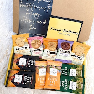 Walkers Biscuits, Taylor of Harrogate Coffee Bags Gift Selection