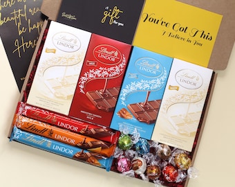 Lindt Lindor Chocolate Gift-Birthday Gift-Get Well Soon-Thinking Of You-Thank You-Sending Hugs-Congratulations