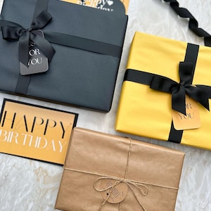 Birthday Gift Wrapping