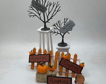 Miniaturowe znaki Halloween